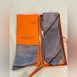 DOLCEPUNTA ties  100% pure silk NWT